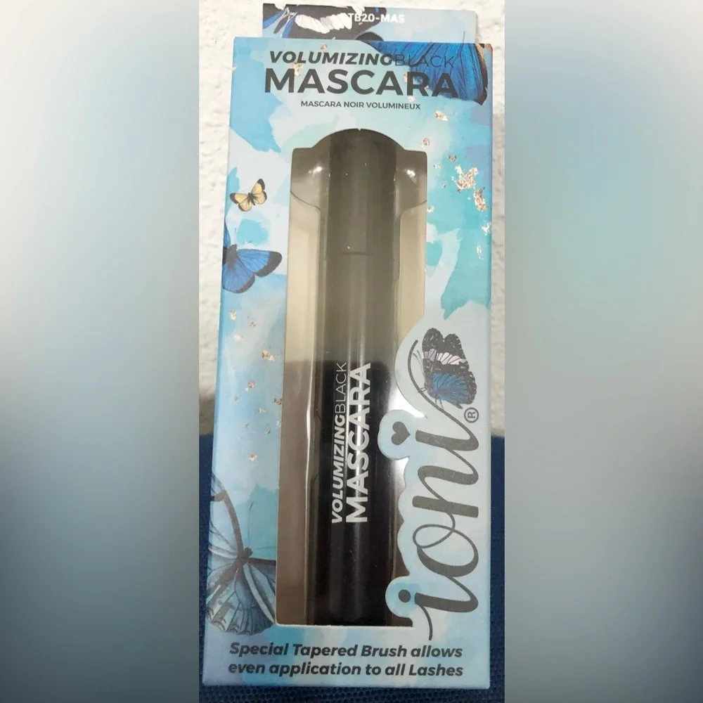 2pack black voluminous intense‎ length tapered brush mascaras new